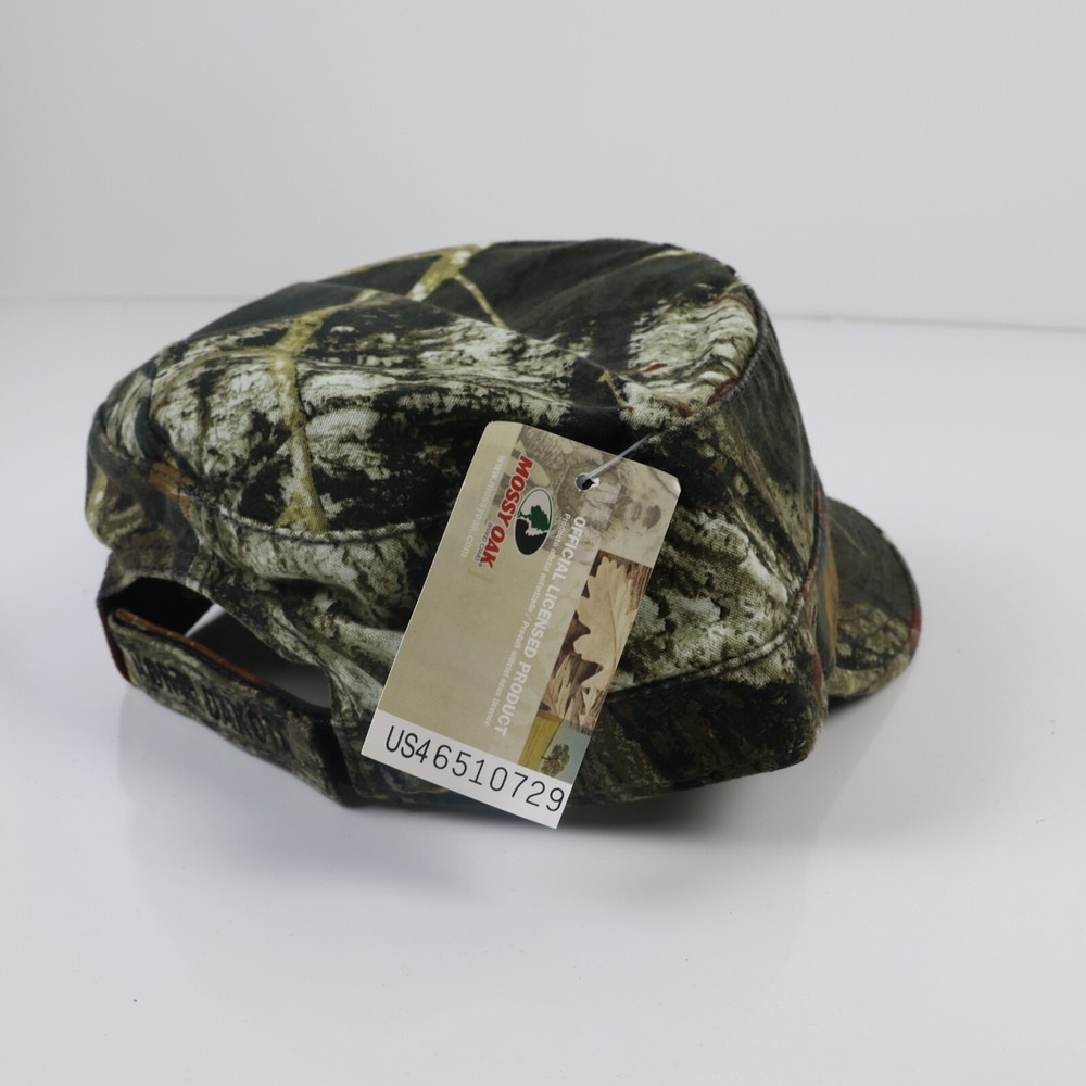 North Dakota Fighting Hawks Mossy Oak Camo Cap Adjustable NWT Womens - Picture 4 of 8
